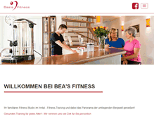 Tablet Screenshot of beas-fitness.de